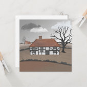 Carte Oak Tree Manor Card (Devant/Arrière en situation)