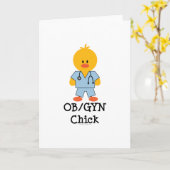 CARTE OB/GYN (Fleur jaune)