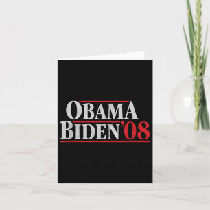 Carte Obama 08 Chemise - Campagne Rétro Obama Biden
