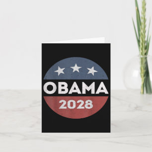 Carte Obama 2028 Chemise Obama pour le président