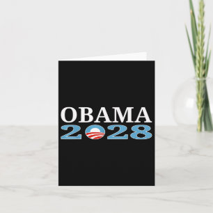 Carte Obama 2028 Chemise Obama pour le président 2028