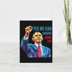 Carte Obama 2028 Oui Nous pouvons à nouveau Obama 48ème