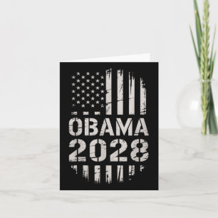 Carte Obama 2028 Président américain Graphic Apparel Men