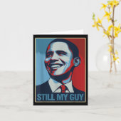 Carte Obama Chemise Toujours Mon Guy Barack Obama Don (Fleur jaune)