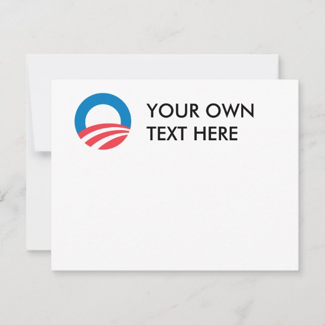 Carte Obama Merchandise (Devant)