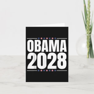 Carte Obama Pour Le Président 2028 Obama 2028 Pour Les F