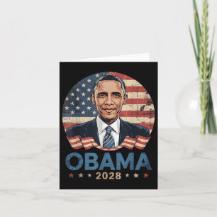 Carte Obama Président Vintage 2028 Obama _17