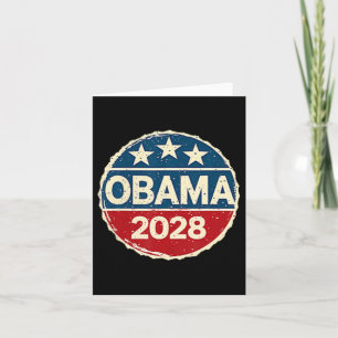 Carte Obama Président Vintage 2028 Obama _30