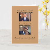 Carte Obama sur le succès (Fleur jaune)