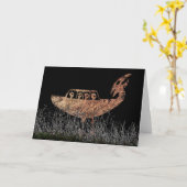 Carte Objet volant non identifié (Fleur jaune)