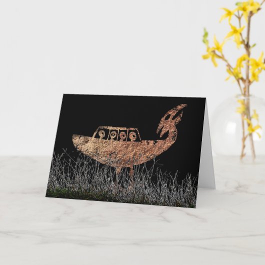 Carte Objet volant non identifié (Fleur jaune)