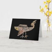 Carte Objet volant non identifié (Fleur jaune)