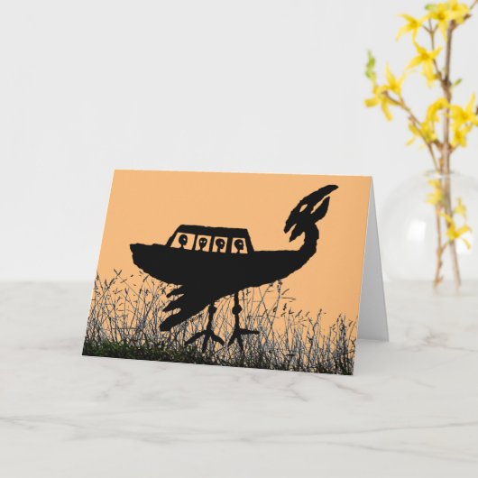 Carte Objet volant non identifié (Fleur jaune)