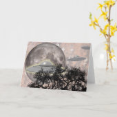 Carte Objet volant non identifié (Fleur jaune)