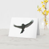 Carte Observateur d'oiseaux (Fleur jaune)
