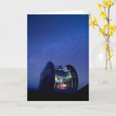 Carte Observatoire Cal Tech Submillimètre | Hawaï (Fleur jaune)