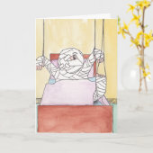 Carte Obtenez bien (Fleur jaune)