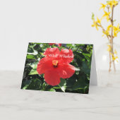 Carte obtenez bien (Fleur jaune)