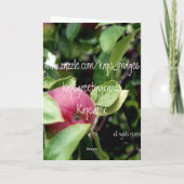 Carte Obtenez bien Apple (Dos)