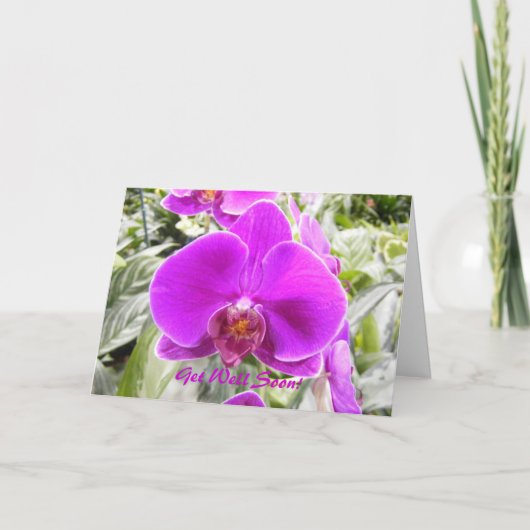 Carte Obtenez bien bientôt ! (Devant)