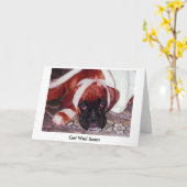 Carte Obtenez bien bientôt (Fleur jaune)