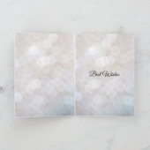 Carte Obtenez bien Bientôt Design fille (Intérieur)