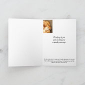 Carte Obtenez Bien Mignonne Sad Golden Retriever Chien A (Intérieur)