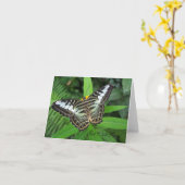 Carte Obtenez bientôt le papillon bon (Fleur jaune)