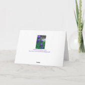 CARTE OBTENEZ DES IRISATIONS BIEN/PURPLE, "VOUS ÊTES DAN (Dos)