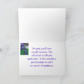 CARTE OBTENEZ DES IRISATIONS BIEN/PURPLE, "VOUS ÊTES DAN (Intérieur)