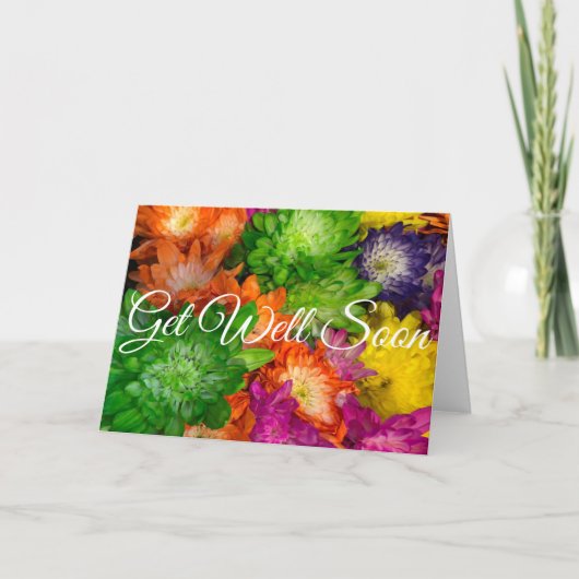 Carte Obtenez des souhaits Rainbow (Devant)