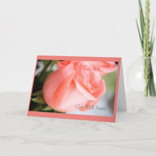 Carte Obtenez le meilleur bientôt avec le design Rose