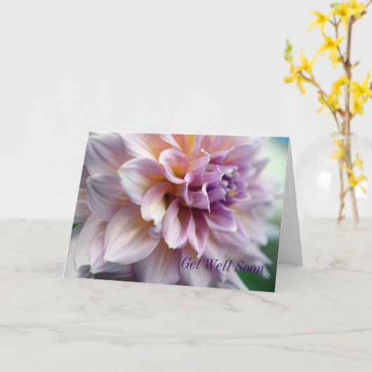 Carte Obtenez le puits bientôt avec la conception de (Fleur jaune)