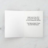 Carte Obtenez le puits bientôt de la salutation de chat (Intérieur)