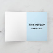 Carte "obtenez puits de Huggin d'ours bientôt" (Intérieur)