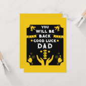 Carte Obtenez-vous bien après la chirurgie de retour (Devant/Arrière en situation)