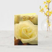 Carte Obtenez Well_ (Fleur jaune)