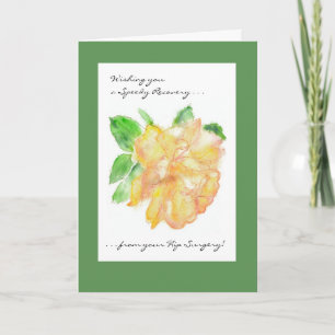 Carte Obtenir Bien Personnalisable - Rose d'or