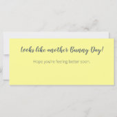 Carte Obtenir Eh Bien Lapin Lapin Sunrise Scène Whimsica (Dos)