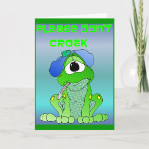 Carte Obtenir la grenouille Humour