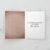 Carte Obtenir l'Anniversaire Chat d'Écorce (Intérieur)