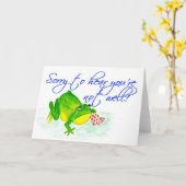 Carte Obtenir le bien de la grenouille verte (Fleur jaune)