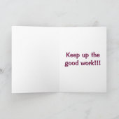 Carte obtenir le travail terminé (Intérieur)