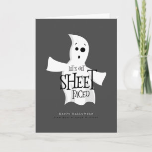 Carte Obtenons la feuille faite face