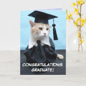 Carte Obtention du diplôme (Fleur jaune)