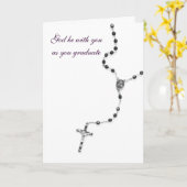 Carte Obtention du diplôme de 29:11 de Jérémie (Fleur jaune)