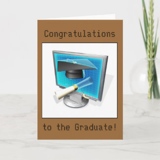 Carte Obtention du diplôme - IT/Computer