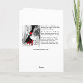 Carte OCCASION DANS la bouffe de heARTdog de NEIGE (Dos)