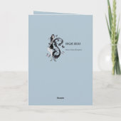 Carte Occasion de carte, recevant un diplôme de l'école (Dos)