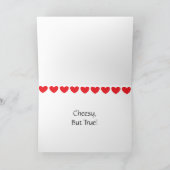 Carte Occasion romantique | Pun alimentaire drôle (Intérieur)